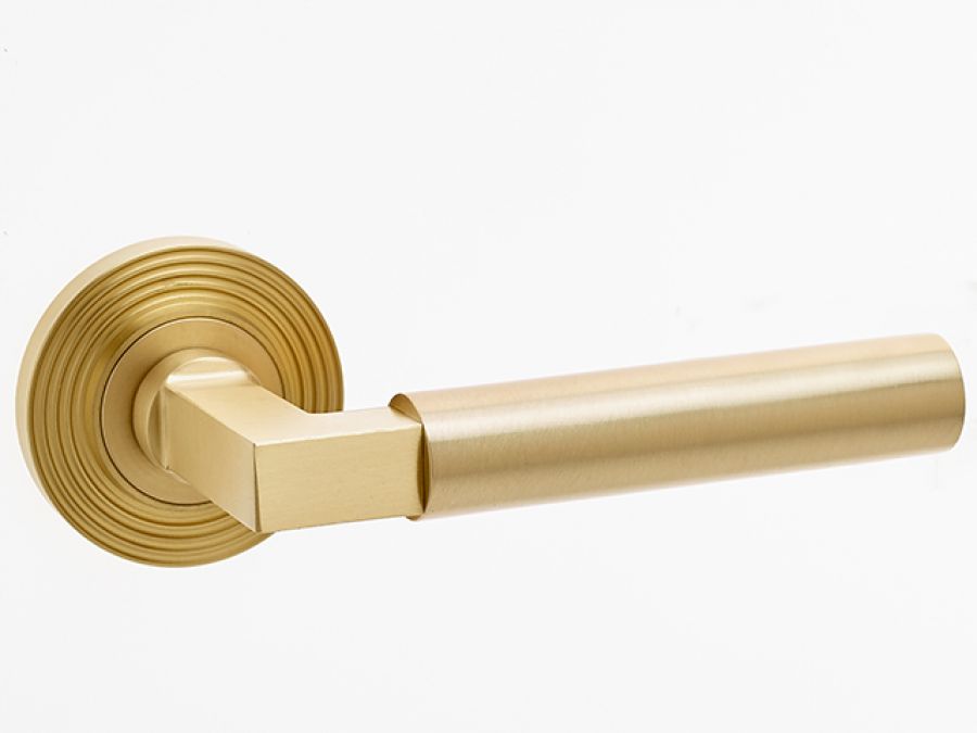 Döre Prestige Lever Handle On Reeded Rose 