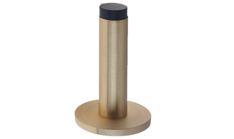 Döre Prestige Wall Mounted Door Stop On Plain Rose 