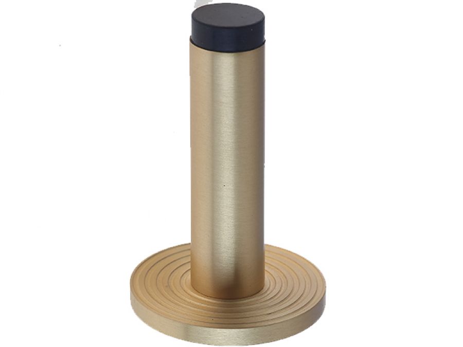 Döre Prestige Wall Mounted Door Stop On Reeded Rose