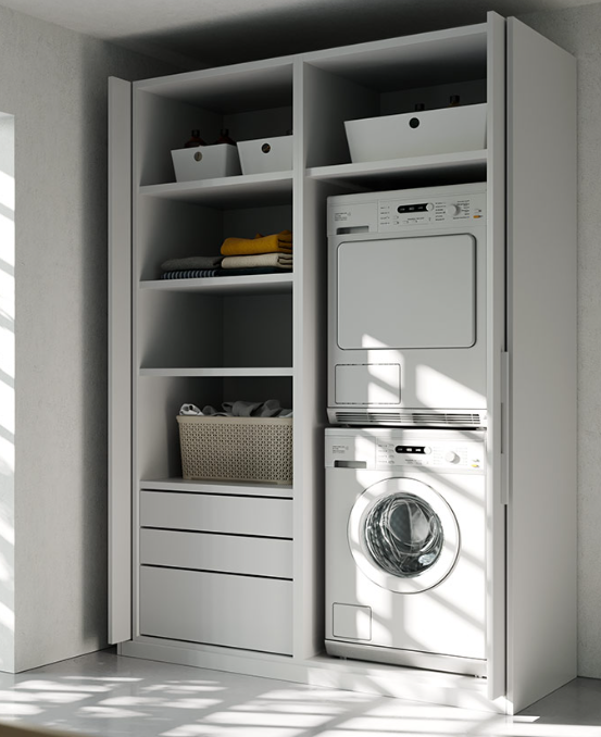 P-Salice Exedra Gravity - Pocket Hinge & Slide System Door height Range 1100-1599 Left Hand ( Actaul Door Size  H xxxx mm x W xxx mm) - Nickel Soft Cl