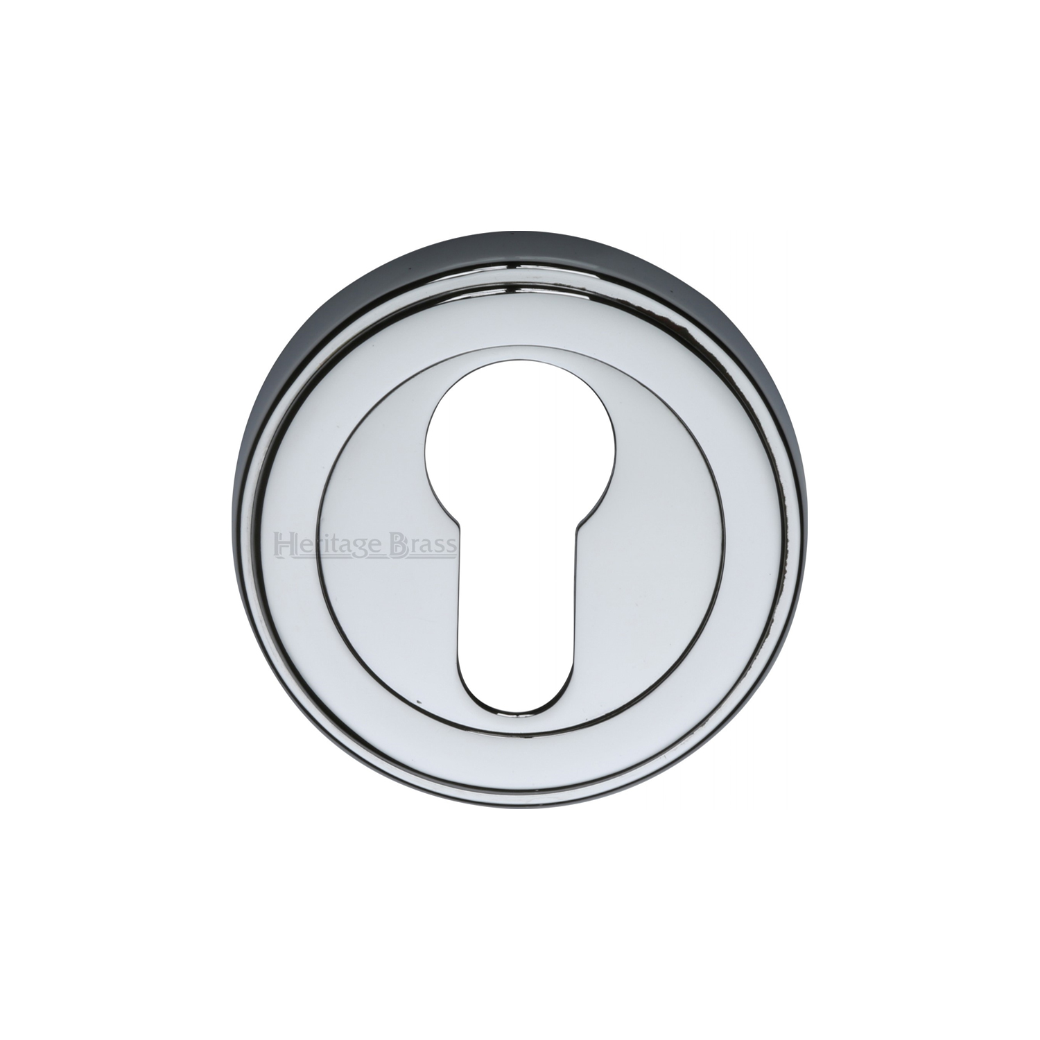 Heritage Brass Euro Profile Cylinder Escutcheon