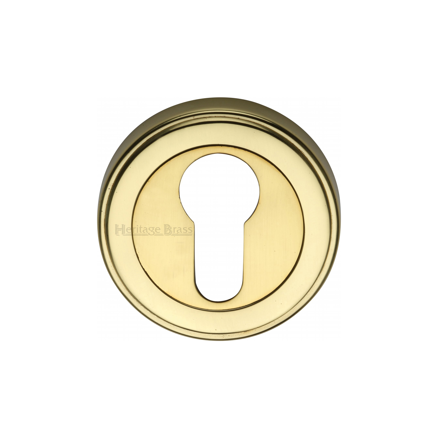 Heritage Brass Euro Profile Cylinder Escutcheon
