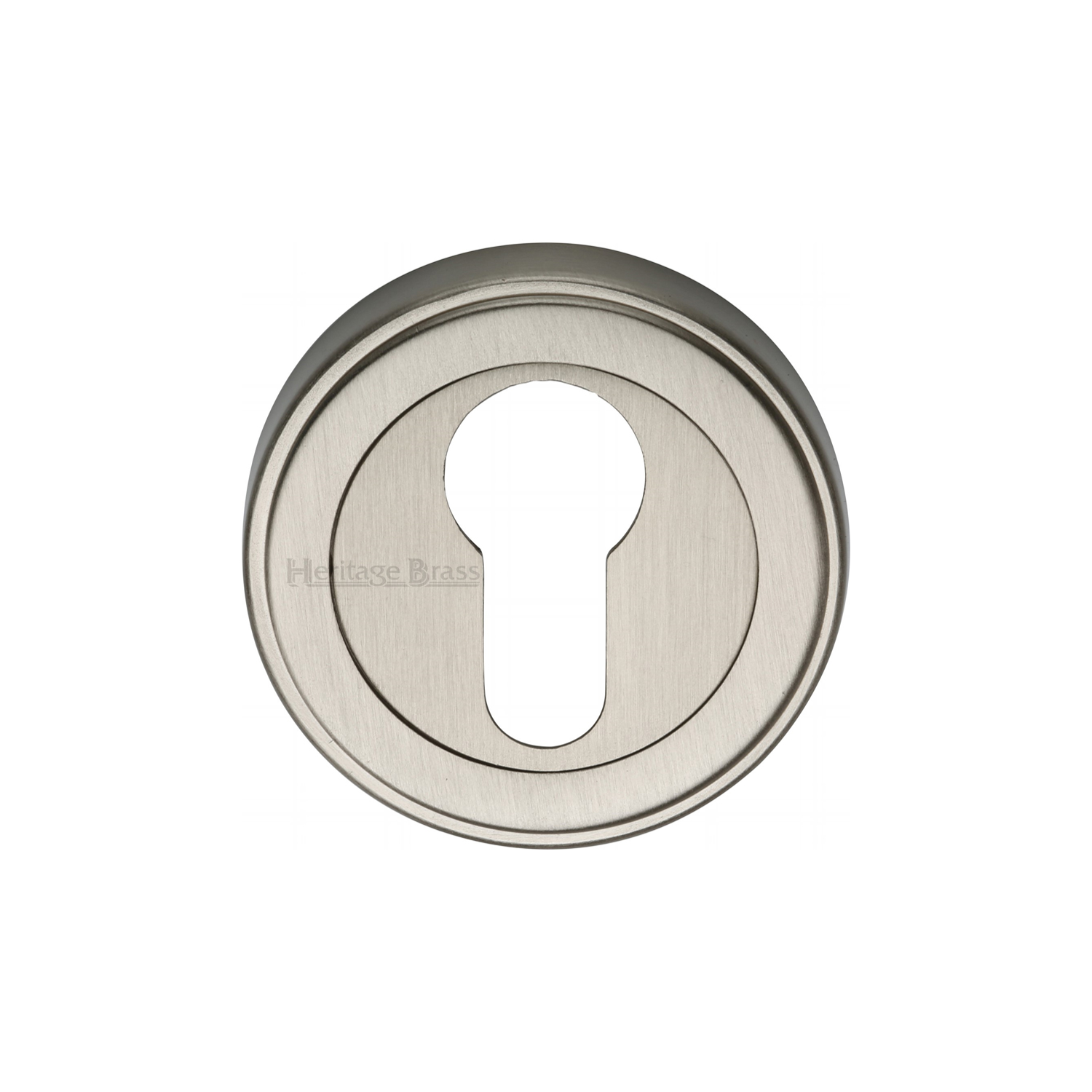 Heritage Brass Euro Profile Cylinder Escutcheon