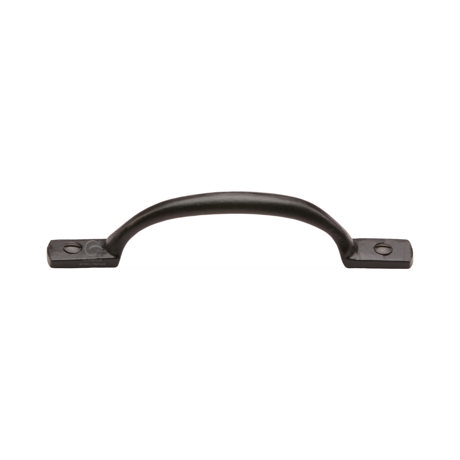 Black Iron Rustic Sash Handle 152mm