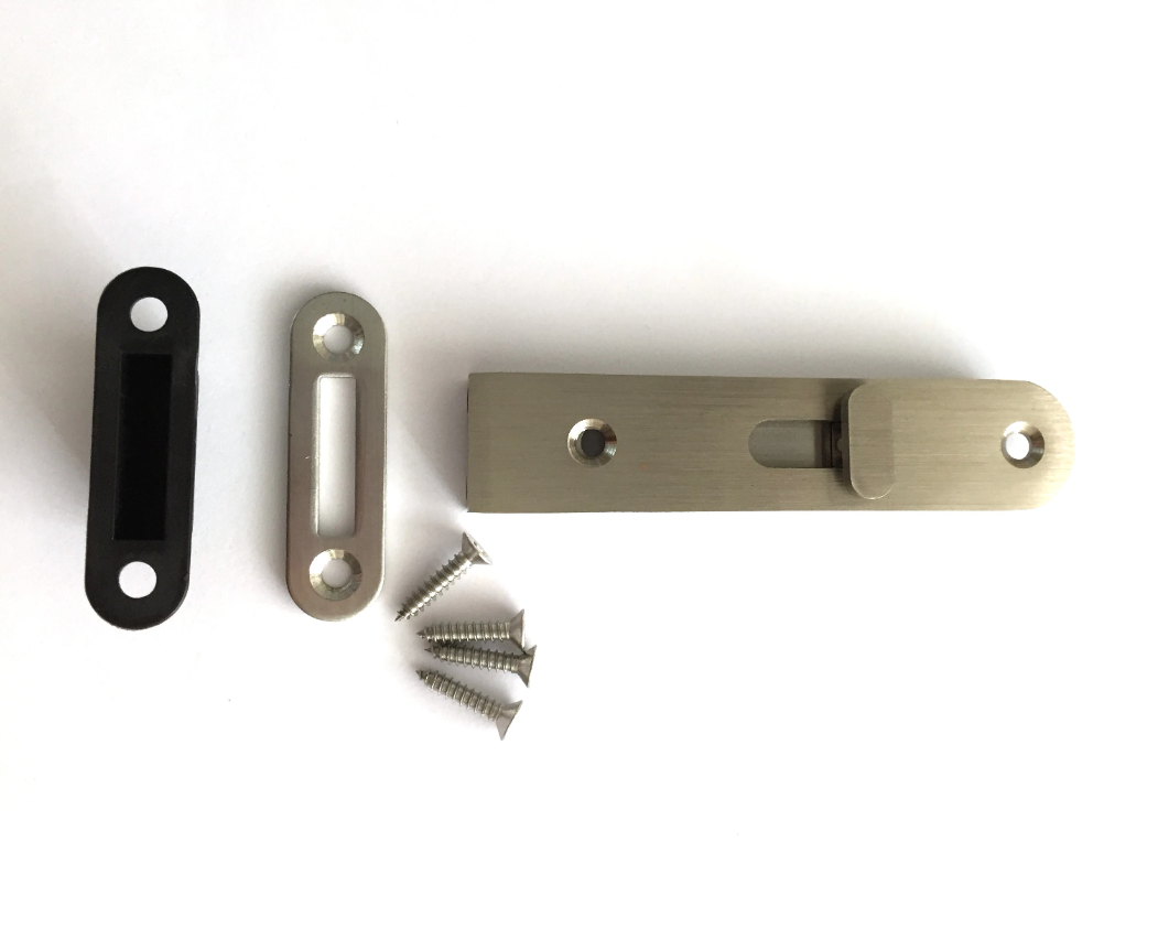 Flush Bolt 110mm - Satin Brass 