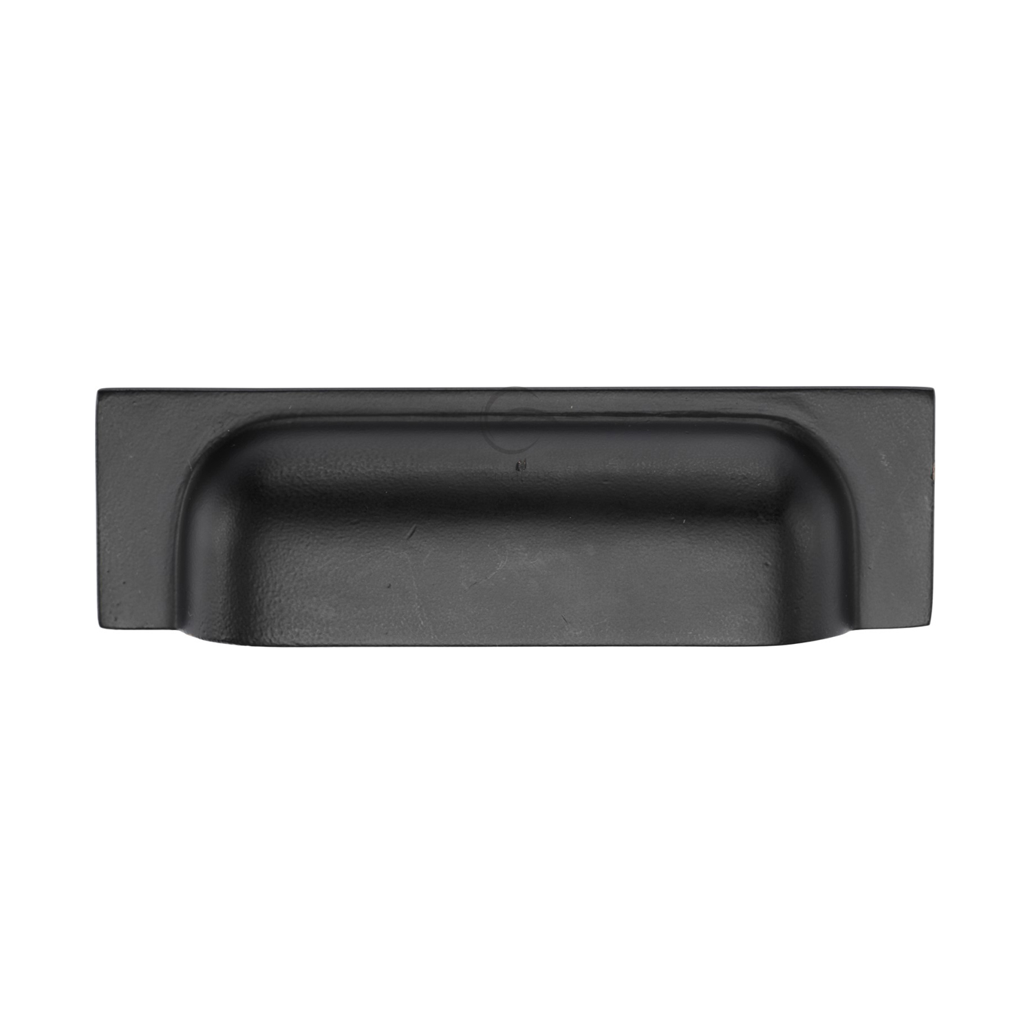 Black Iron Rustic Cabinet Pull Military Design 76/96mm