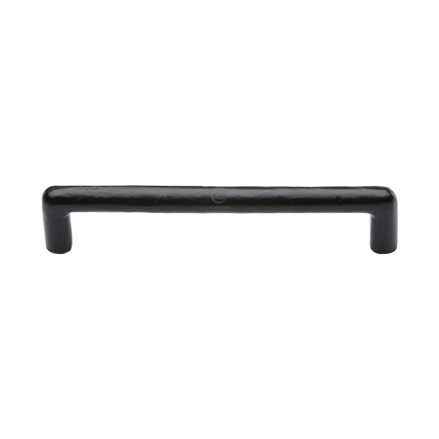 Black Iron Rustic Cabinet Pull Round Design 160mm c/c