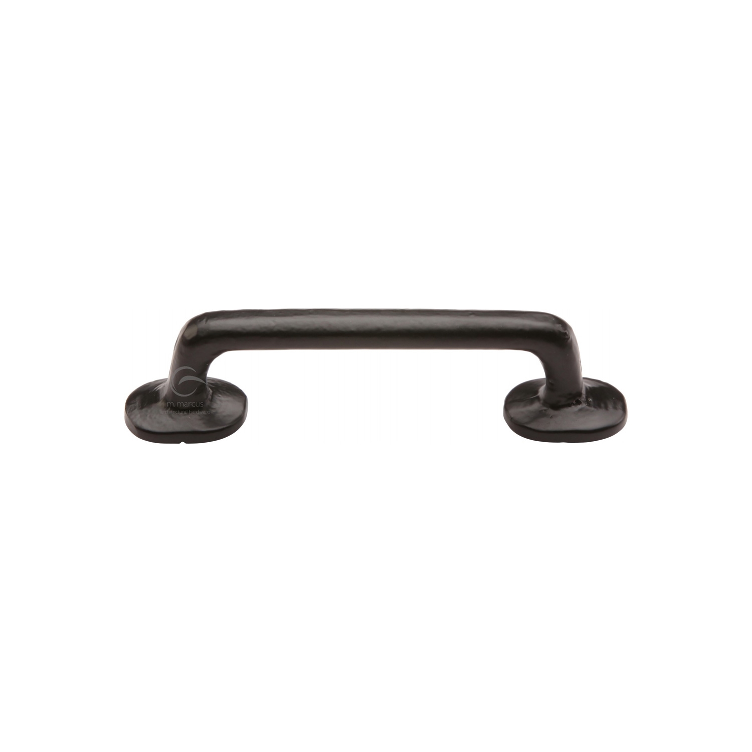 Black Iron Rustic Cabinet Pull Traditional Design 96mm c/c