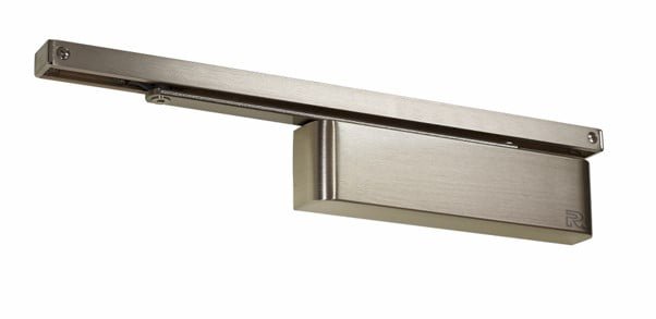 Cam Action Door Closer inc Semi-Radius Cover + Slidearm
