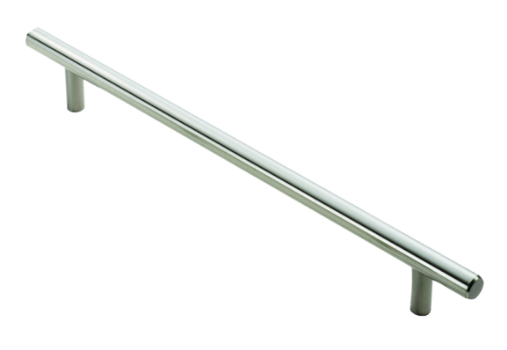 T-Bar Cabinet Pull -12mm Diameter Ø - 160mm c/c, 220mm o/a - Antique Brass
