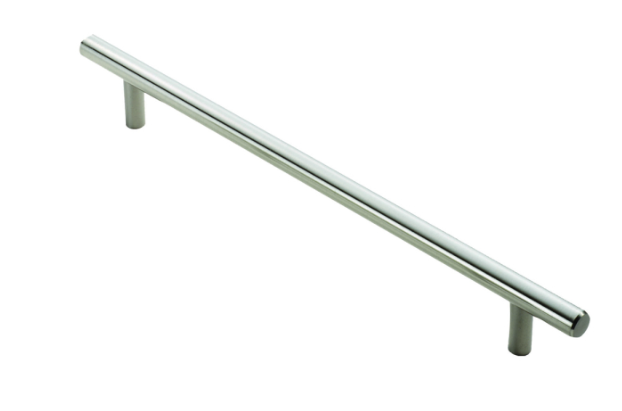 P-T-Bar Cabinet Pull,12mm Dia, 288mm c/c, 348mm o/a - Antique Brass