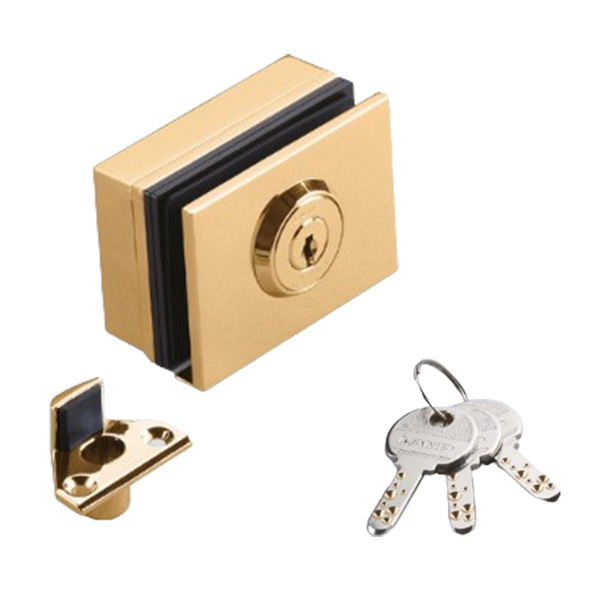 Glass Door Lock Will Suit 6 - 8mm Glass, Random Keyed