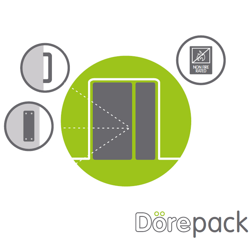 Dörepack 1.5 Leaf Push/Pull Door - Non Fire Rated