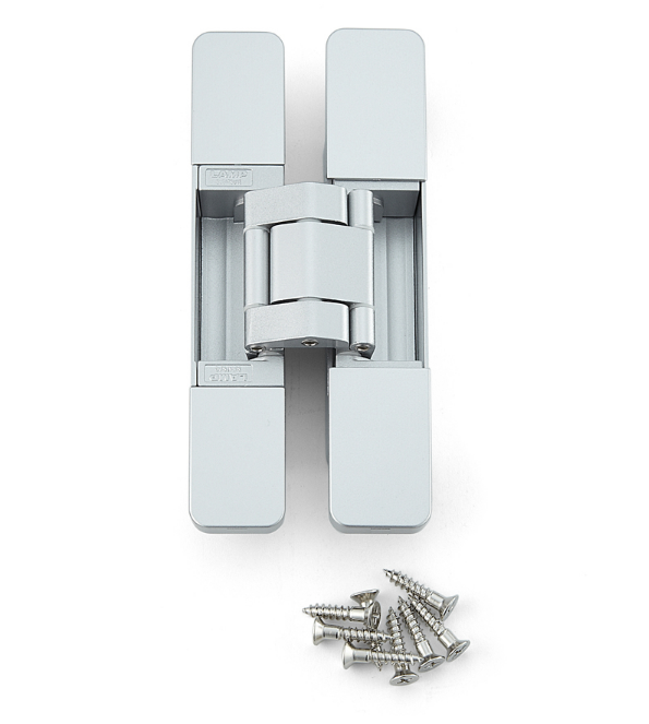 3-Way Adjustable Concealed Hinge - Min 35mm Door Thickness - Silver