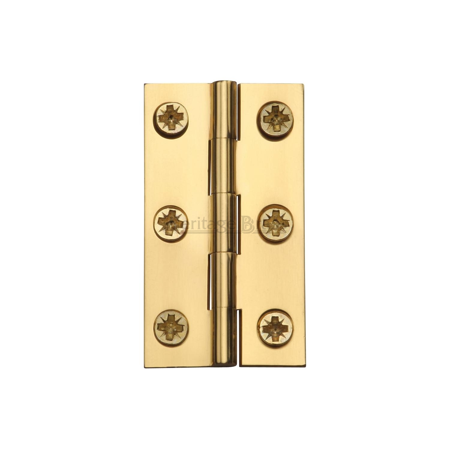 Heritage Brass Hinge - Brass - 2" X 1 1/8"