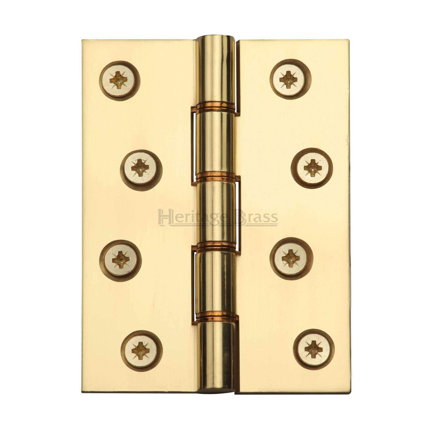 Heritage Brass Hinge Brass with Phosphor Washers 4" x 3"