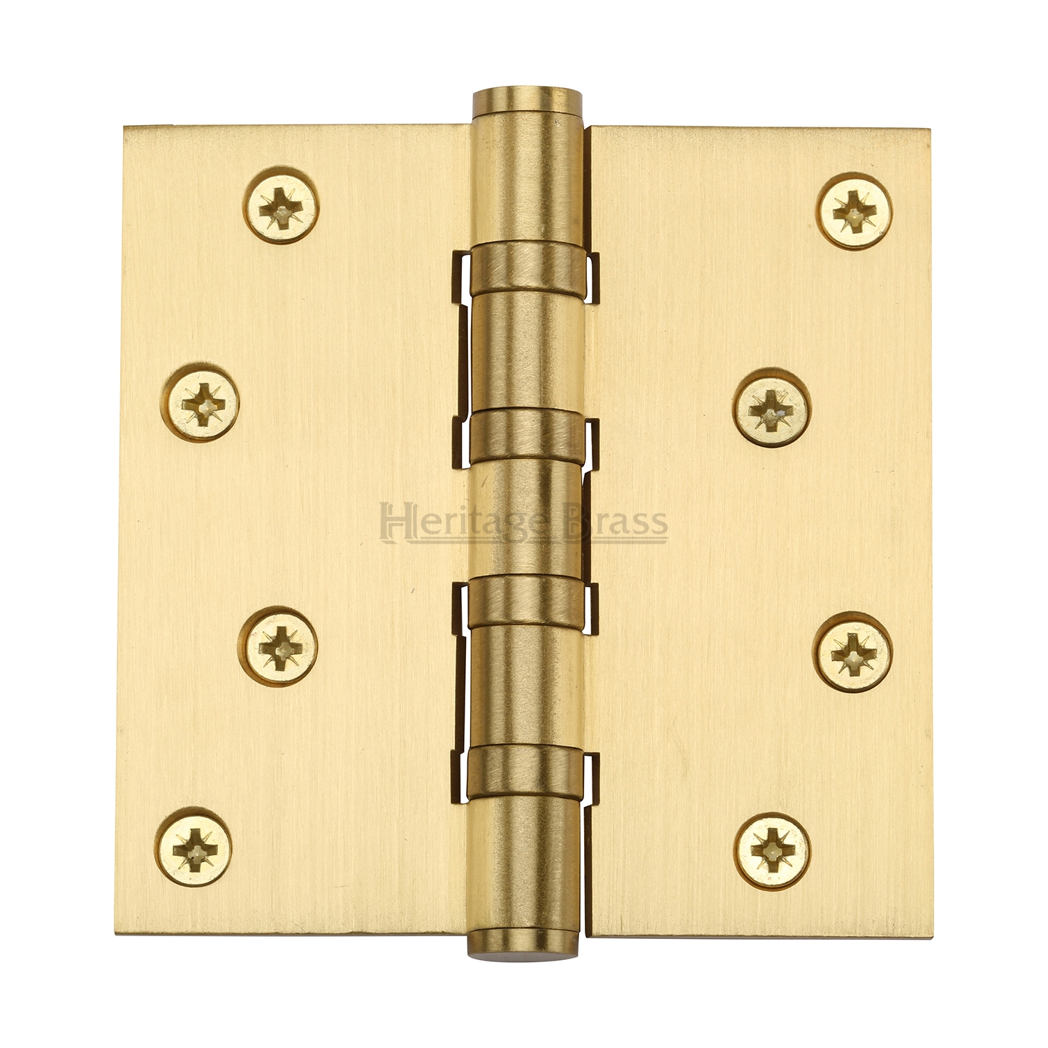 Heritage Brass Hinge Brass with Ball Bearing 4" x 4"