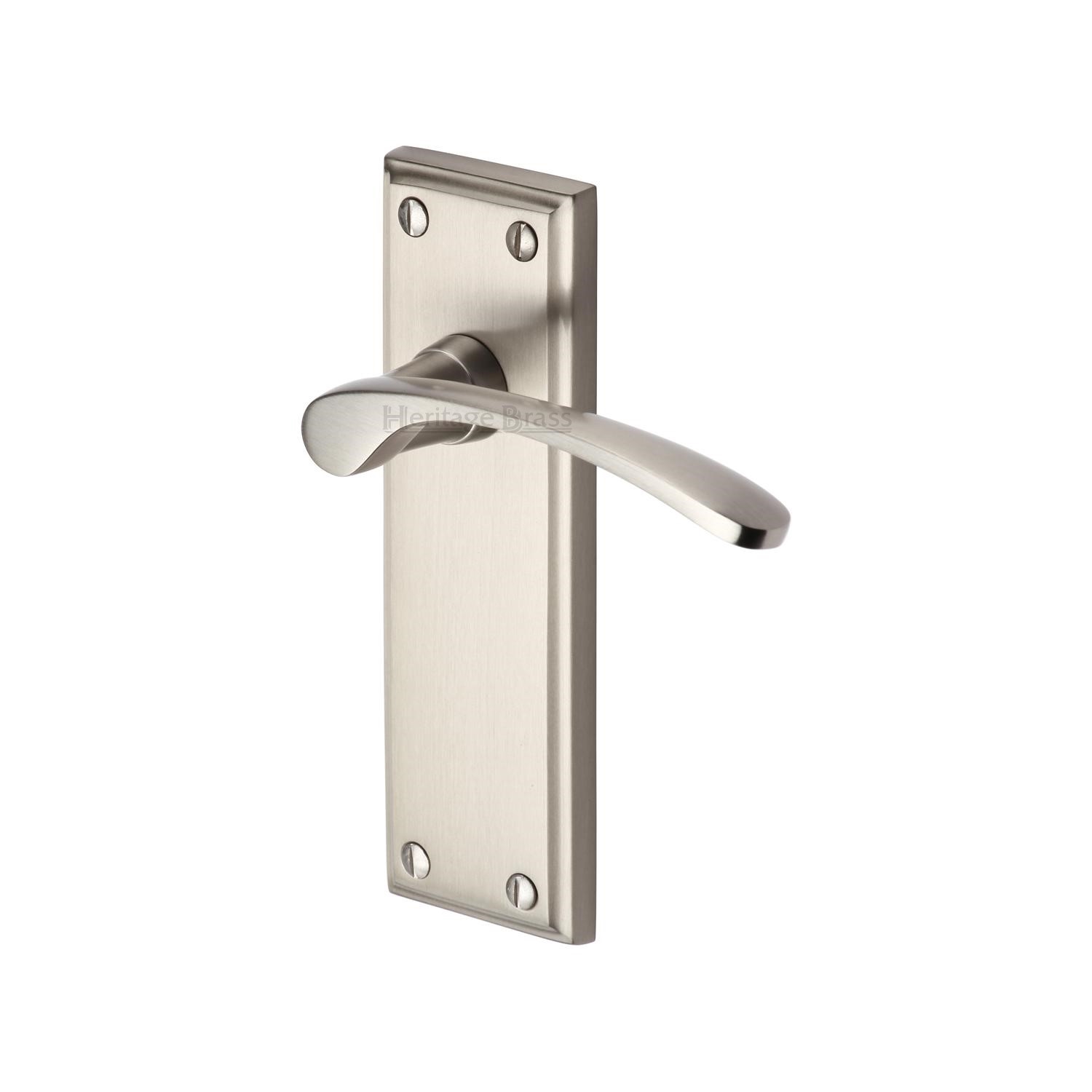 Heritage Brass Door Handle Lever Latch Hilton Design