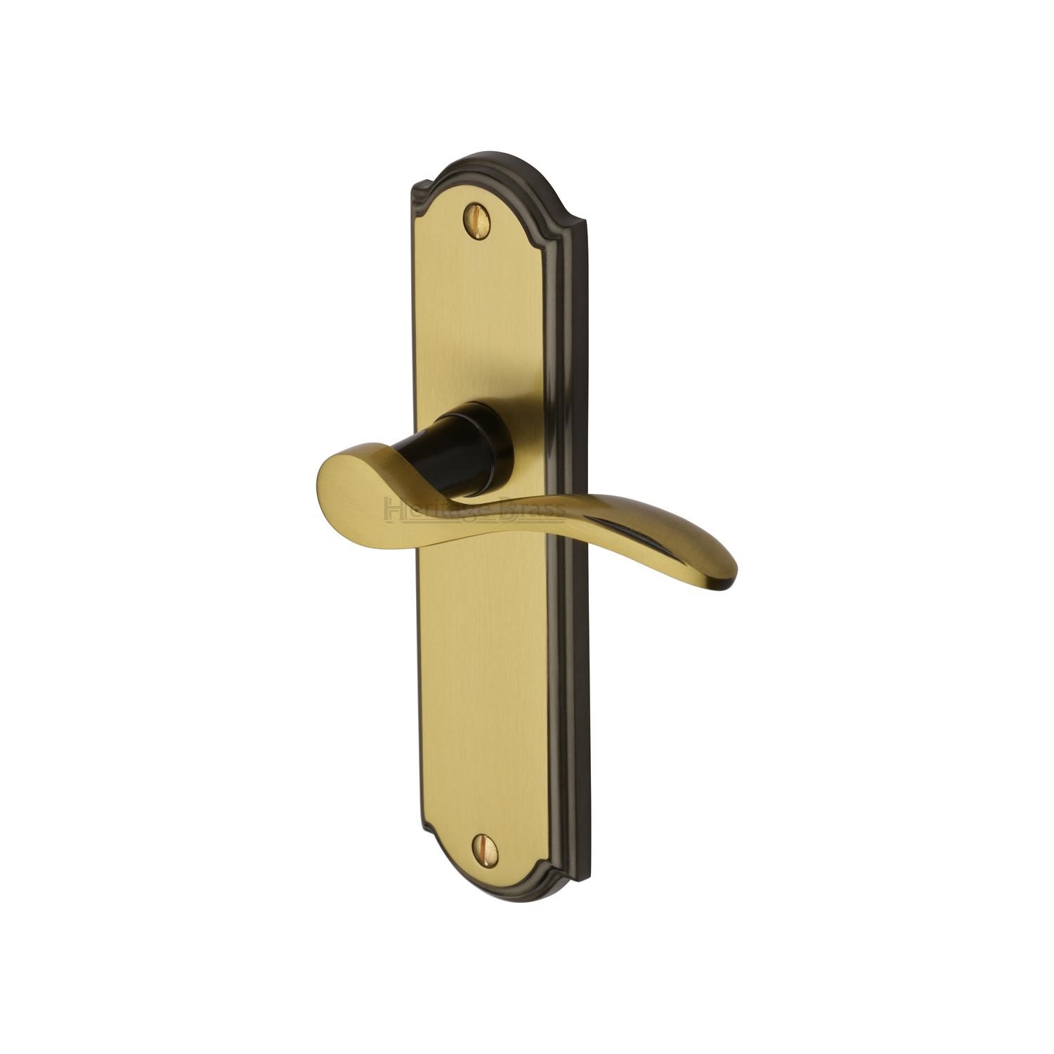 Heritage Brass Door Handle Lever Latch Howard Design
