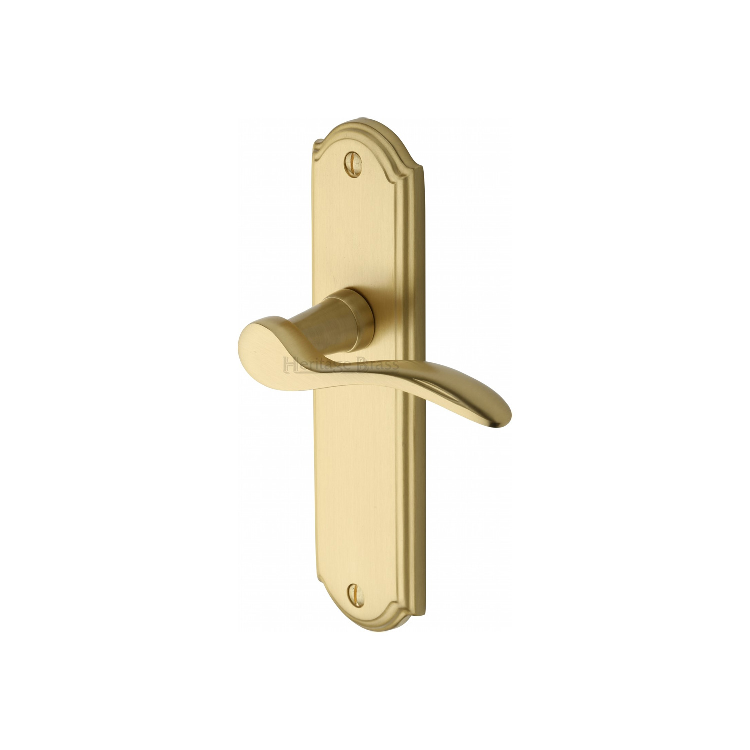 Heritage Brass Door Handle Lever Latch Howard Design