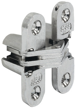 Soss® Invisible Hinge type 204 - Nickel Plated