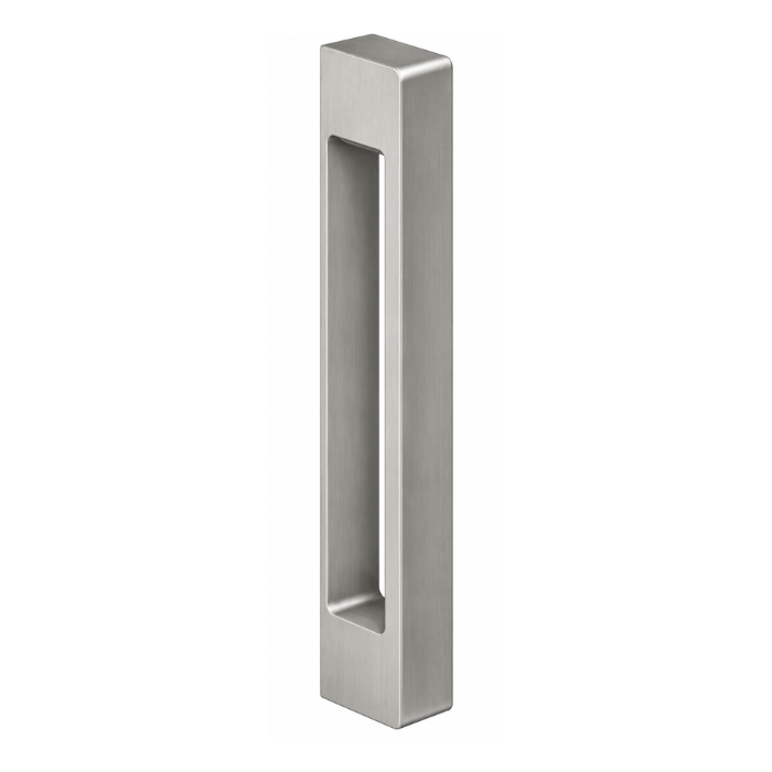 Handle for Flush Glass Doors - SW126 Stainless Steel Effect