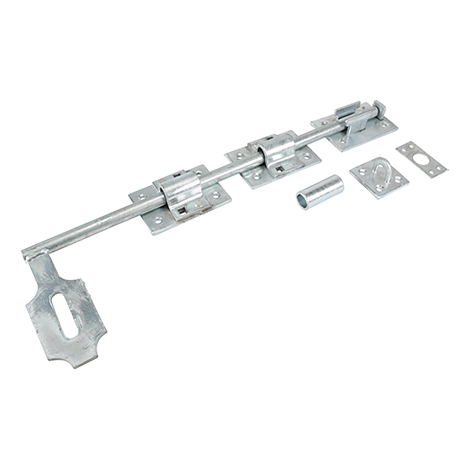Heavy Locking Drop Down Bolt 18" - Hot Dipped Galvanised