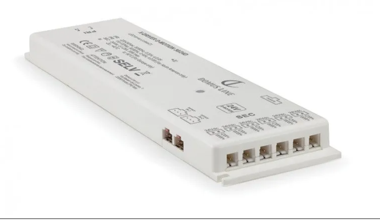 24v 30w Smart Power Supply with 6 Micro Outputs & 2 Sensor Inputs 218 x 60mm For Temperature Changing