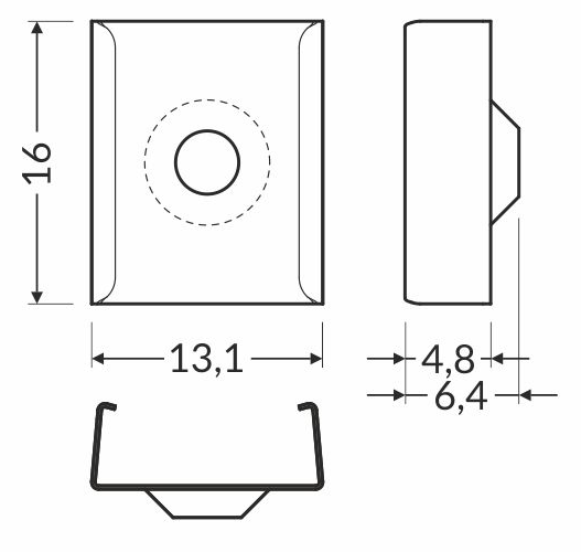 TAY II Surface Mount Profile for LED Lighting