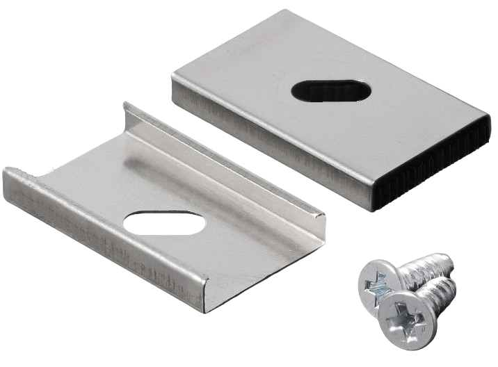 Concealed Flexible Fixing Brackets to suit LLP02000AL, LLP03000AL, LLP04000AL & LLP04000AL - Pack of 2