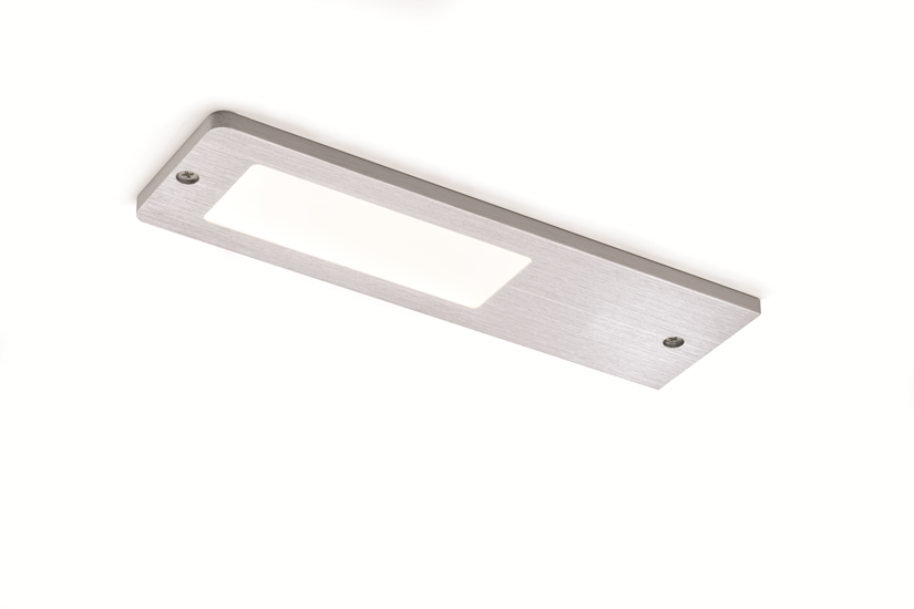 24v 5w VEGA LED Under Cabinet Surface Light 3900k - Neutral or Warm White - Black Finish