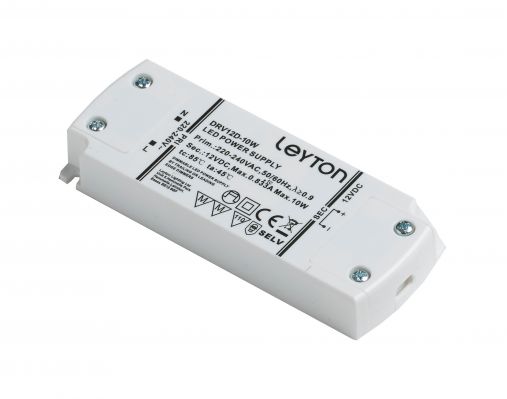 Mains Dimmable DC Driver 12V, 10W inc 6-Way Premium Input