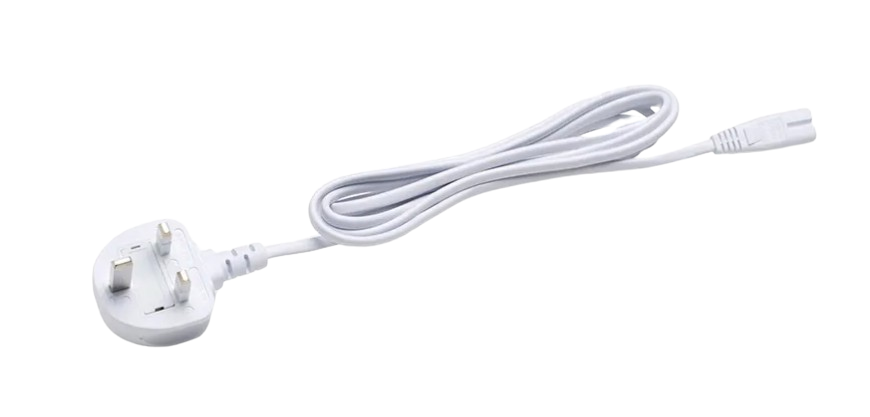 24v UK Power Cord Figure 8 for Driver - 2000mm