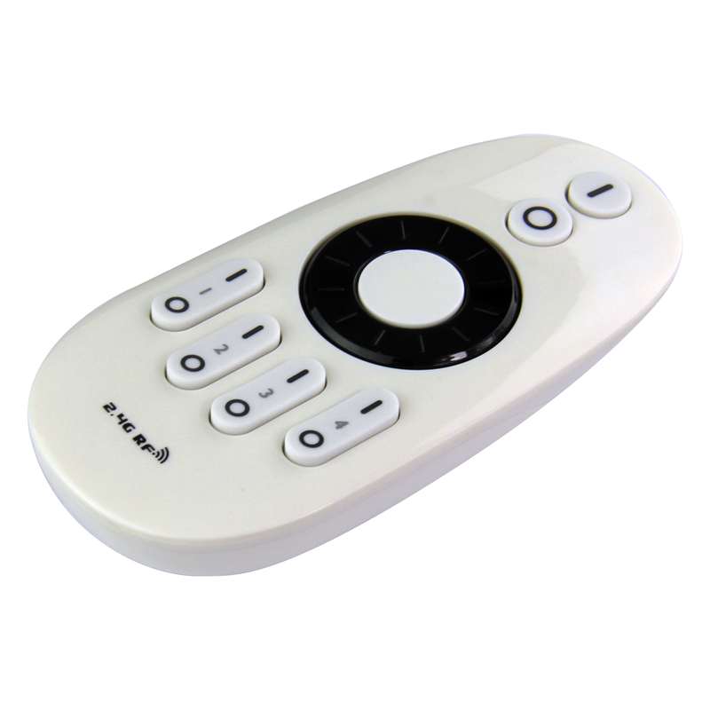 Remote Control for Single Colour & CCT 4-Zone Controllers
