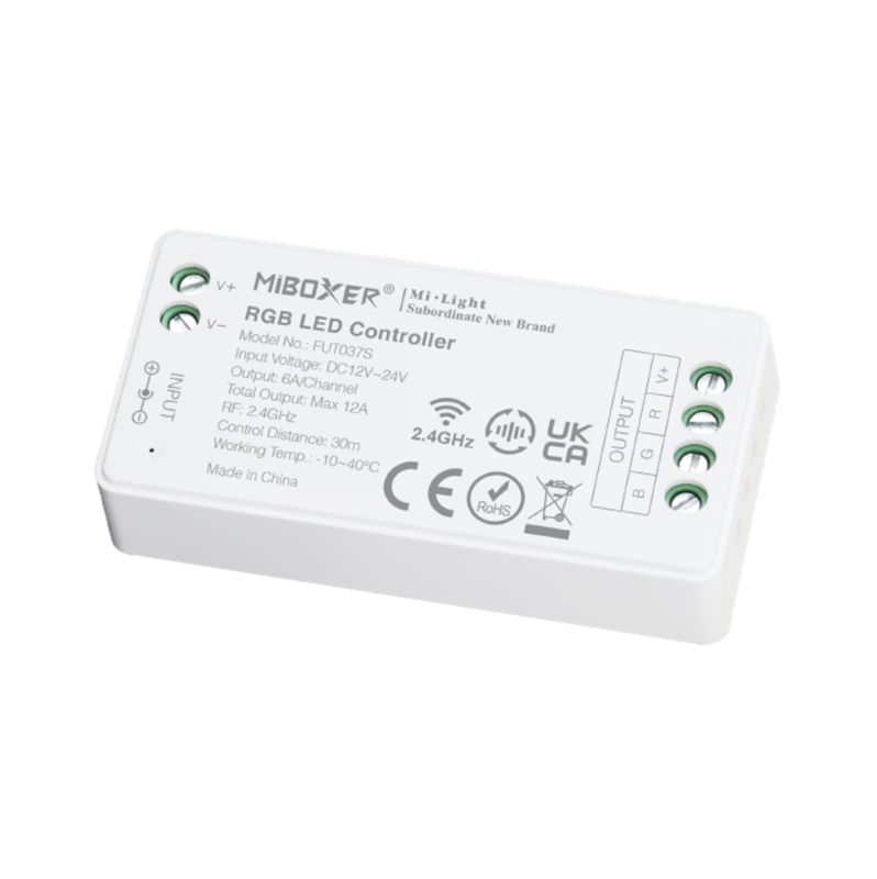 RGB 4-Zone Controller 24V 288W c/w 4 Way RGB Outlet