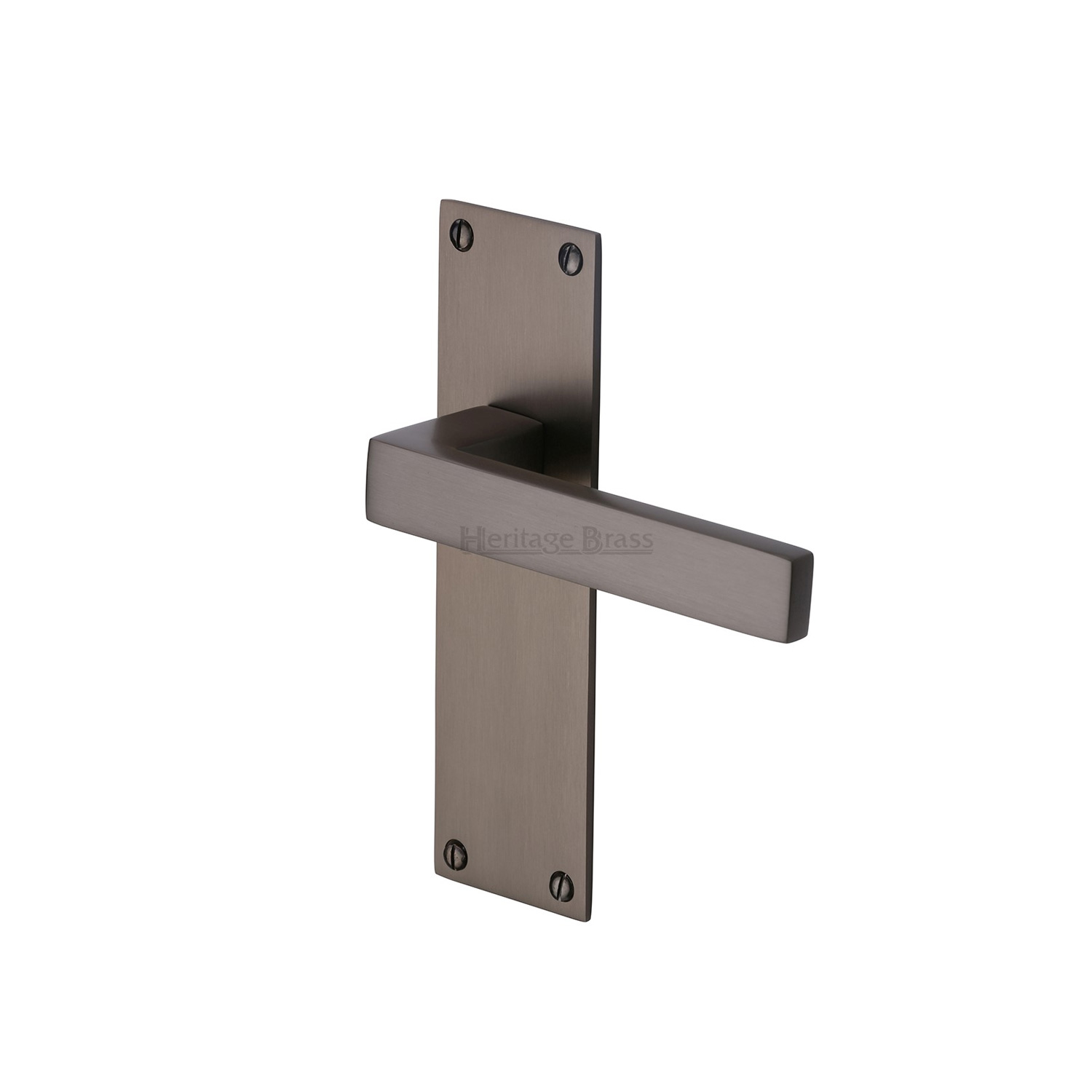 Heritage Brass Door Handle Lever Latch Metro Design