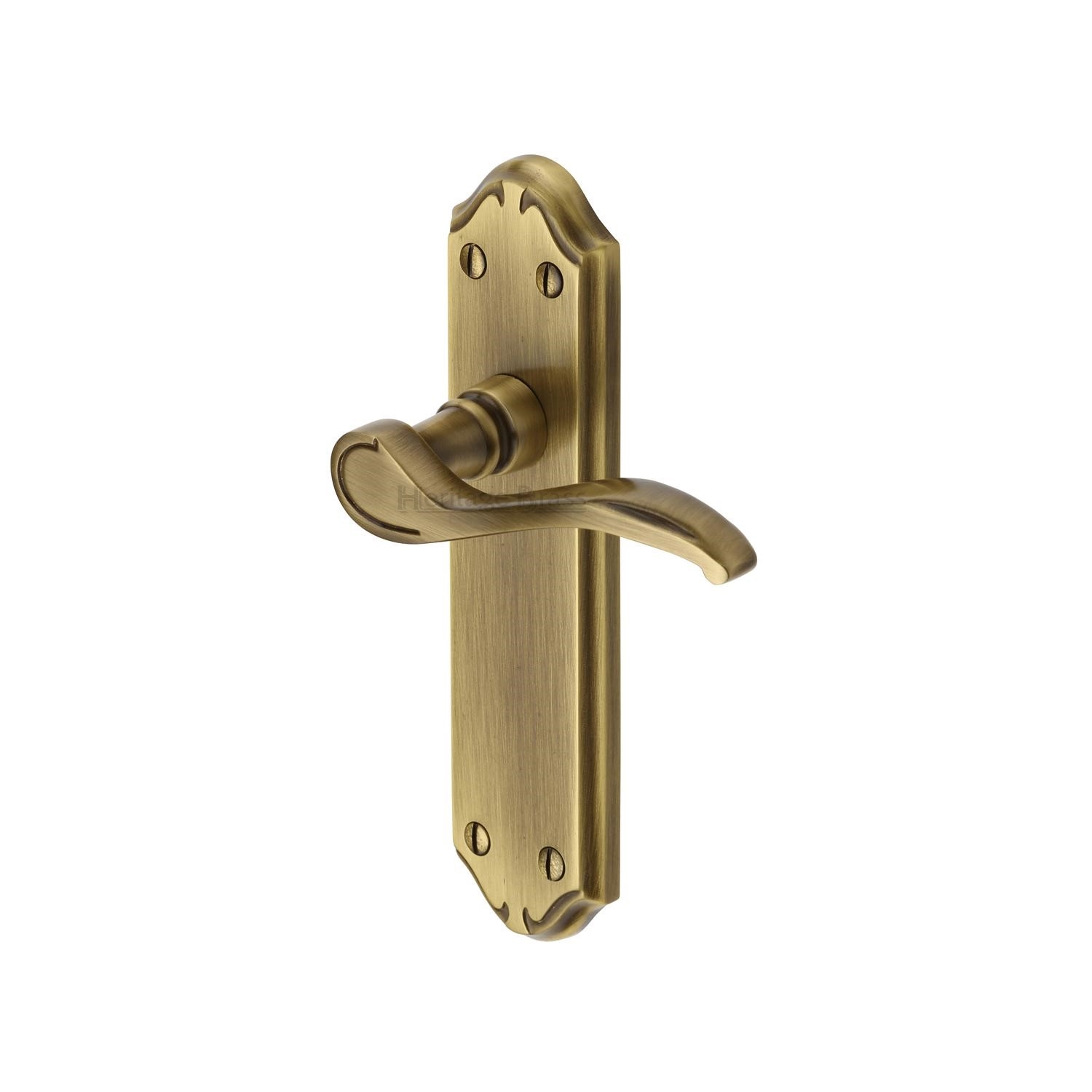 Heritage Brass Door Handle Lever Latch Verona Small Design