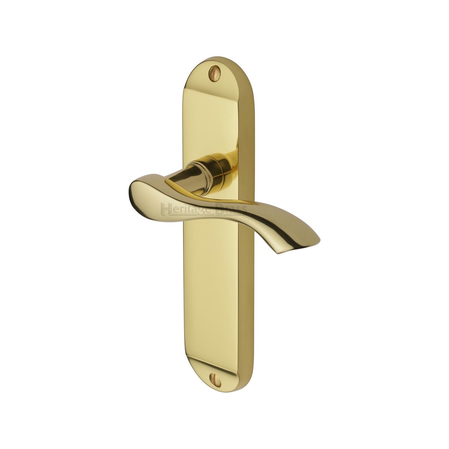 Heritage Brass Door Handle Lever Latch Algarve Design