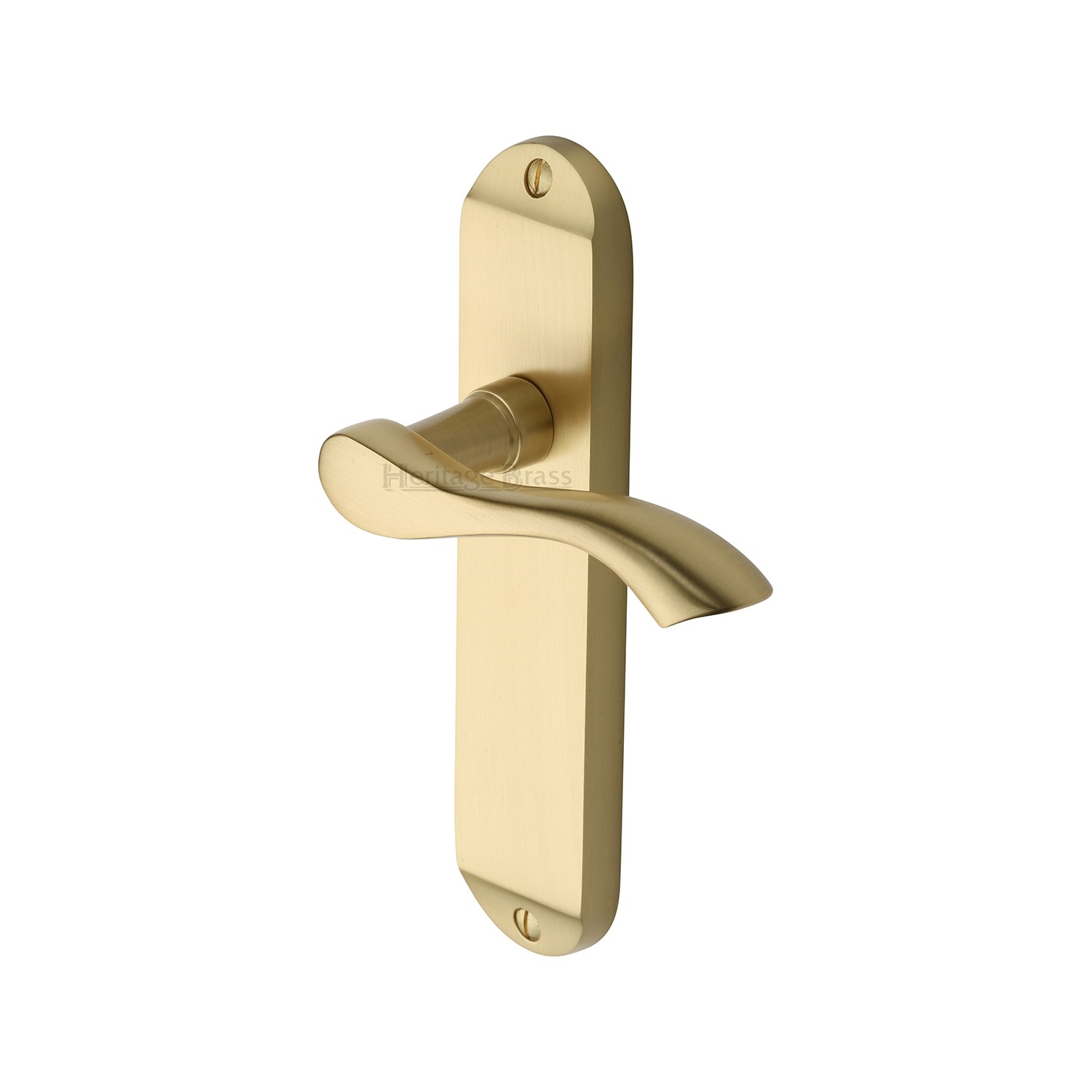 Heritage Brass Door Handle Lever Latch Algarve Design