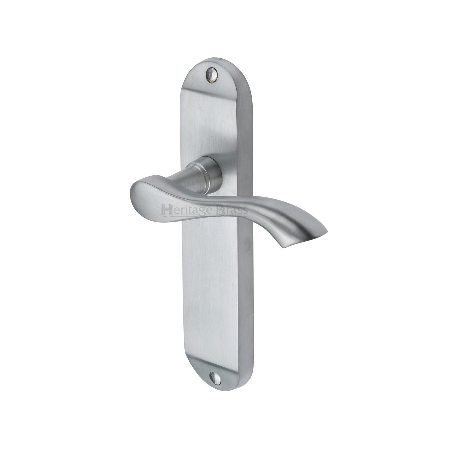 Heritage Brass Door Handle Lever Latch Algarve Design