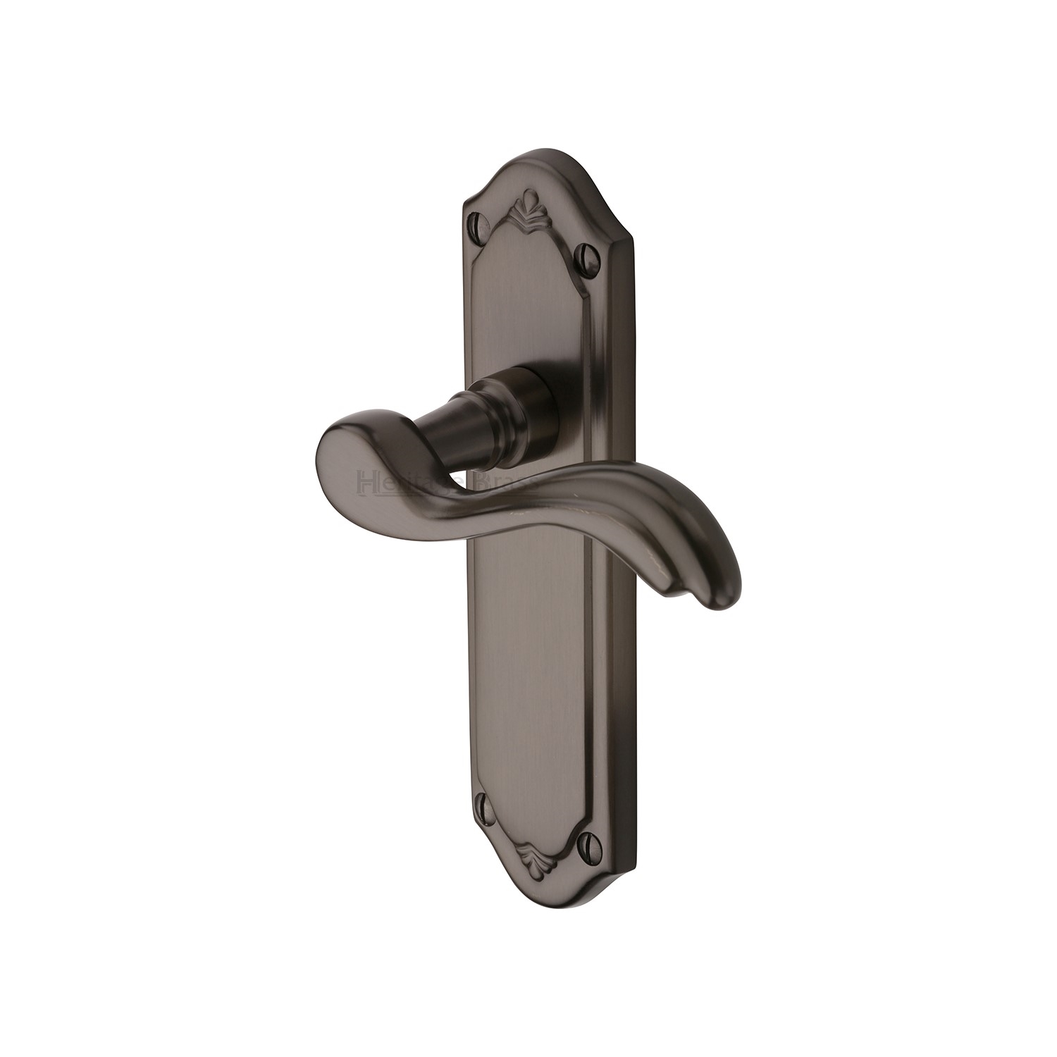 Heritage Brass Door Handle Lever Latch Lisboa Design