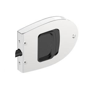 Omni Cabin & Cockpit Door Latch, Spring Bolt with Privacy Knob - 81.5mm X 113.9 mm