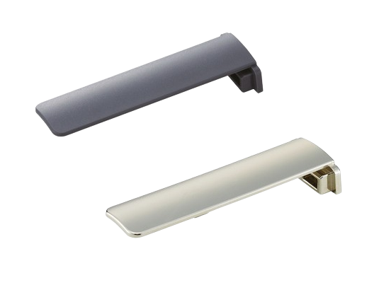 thumbnail image 2 of Blum Blumotion Straight Arm Hinges - Nickel Finish Full Overlay Cabinet Hinges (Pack Of 5) 2 of 10