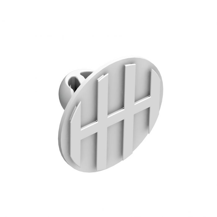 Fastmount Standard Surface Mount Adhesive Fix Clip - Male