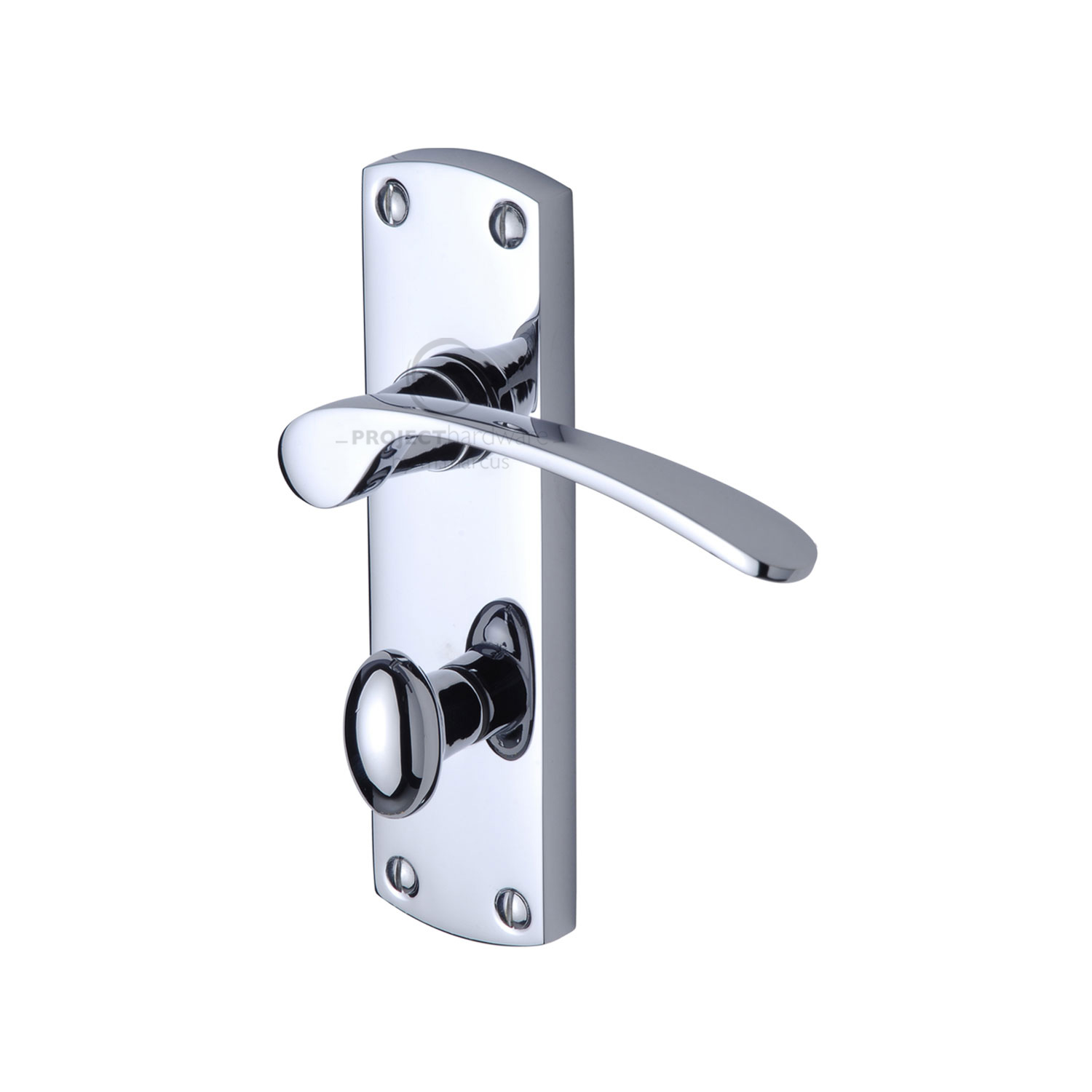 Project Hardware Door Handle for Bathroom Luca Design