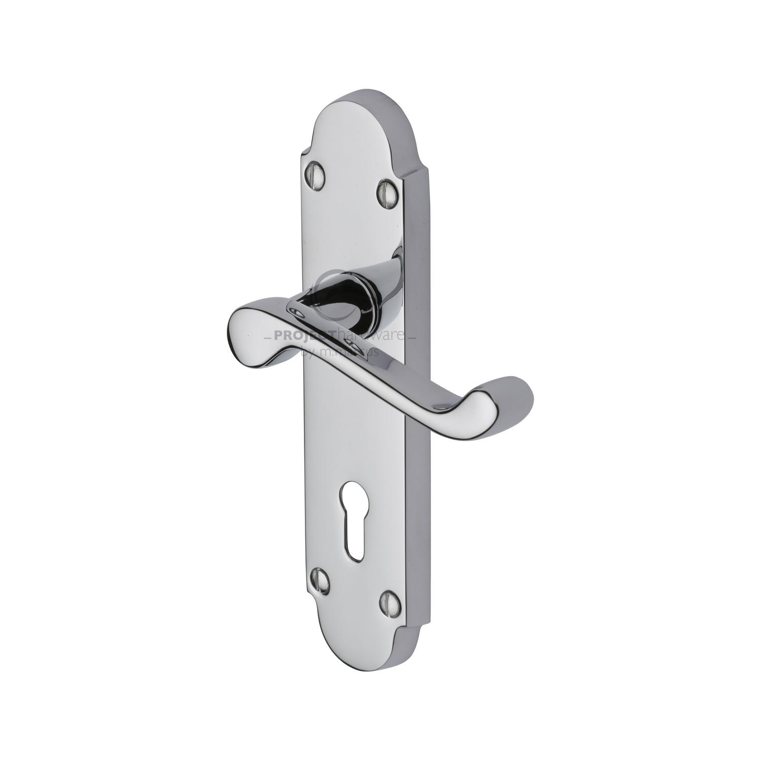 Project Hardware Door Handle Lever Lock Milton Design