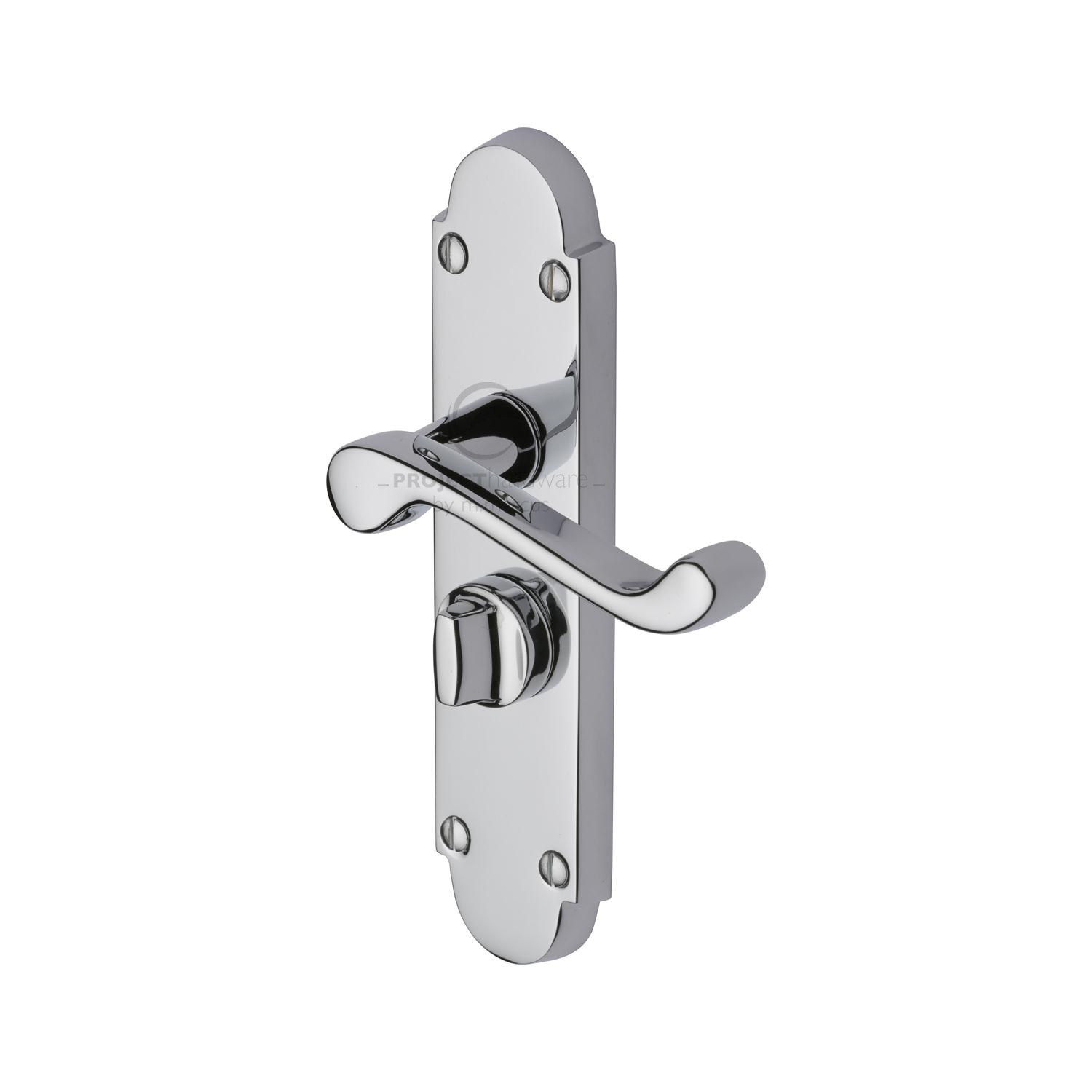 Project Hardware Door Handle for Privacy Set Milton Short Design
