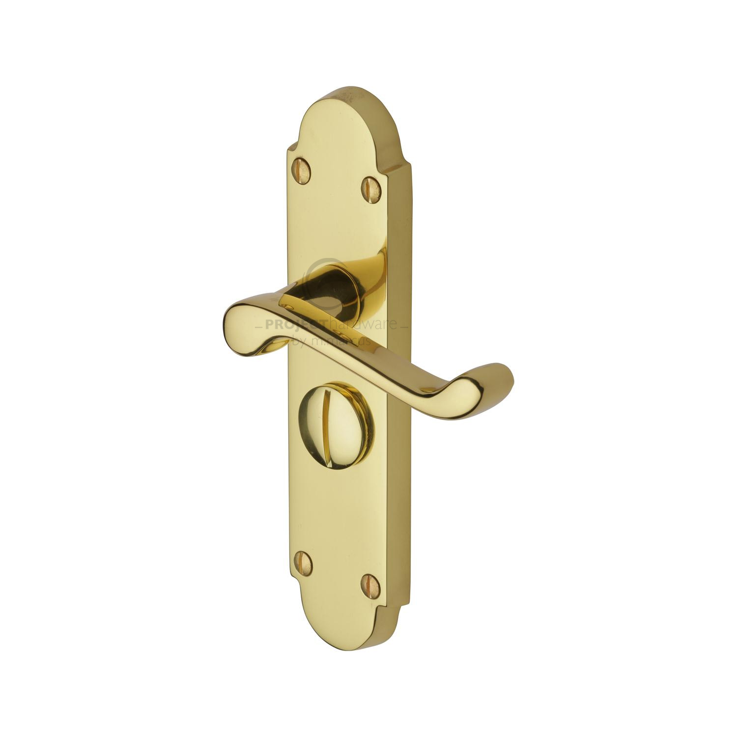 Project Hardware Door Handle for Privacy Set Milton Short Design
