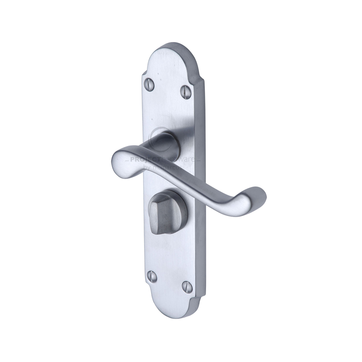 Project Hardware Door Handle for Privacy Set Milton Short Design