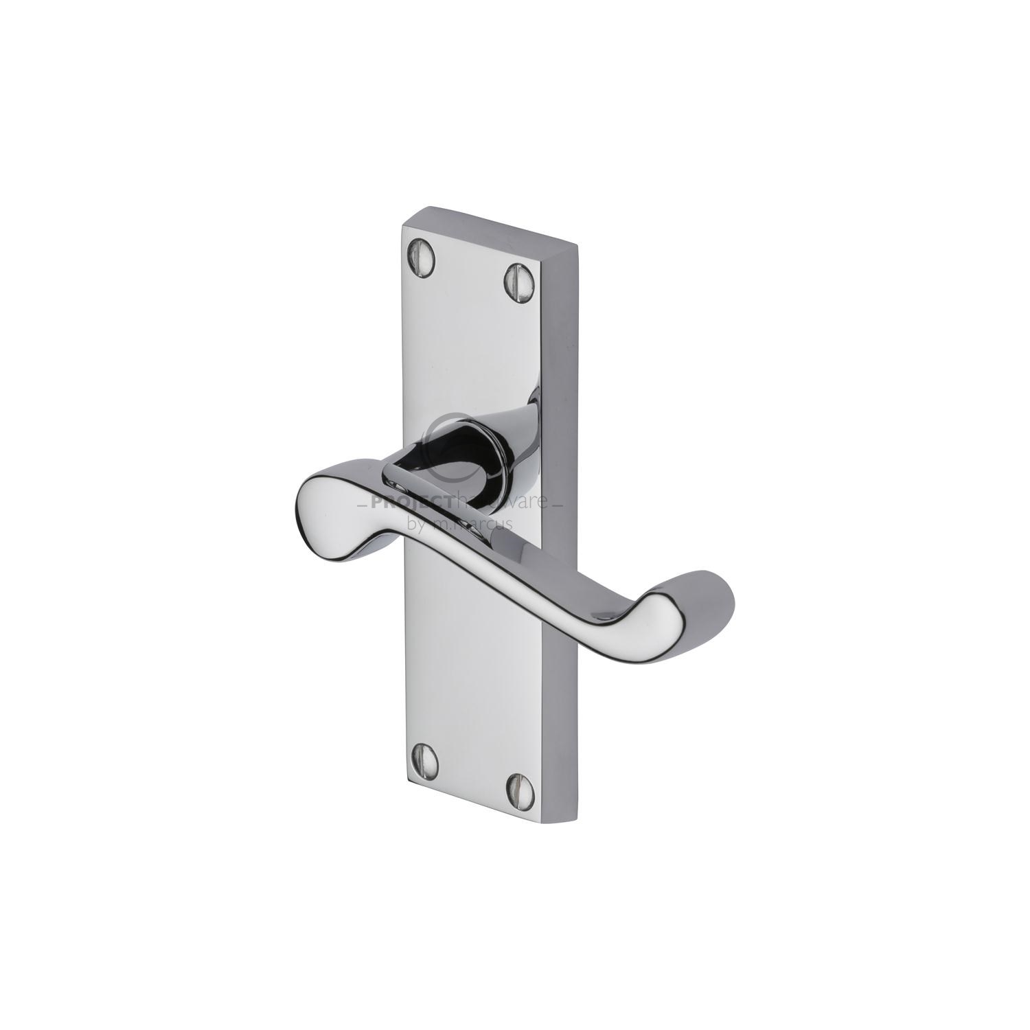 Project Hardware Door Handle Lever Latch Malvern Short Design